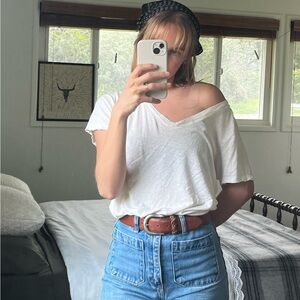 Jungmaven Hemp Paige Short Sleeve V Neck